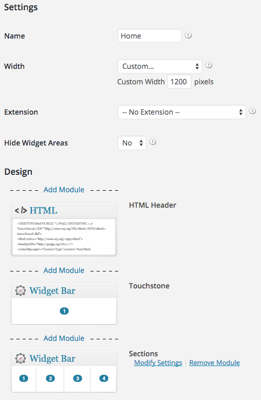 HTML Header module for iThemes Builder